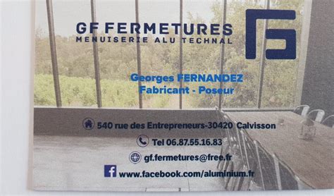 GF Fermetures à Calvisson