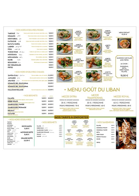 GOUT DU LIBAN à Cannes