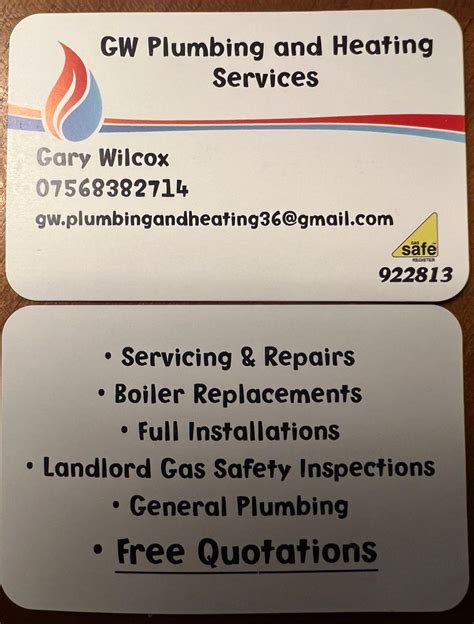GW Plumbing and Heating Services