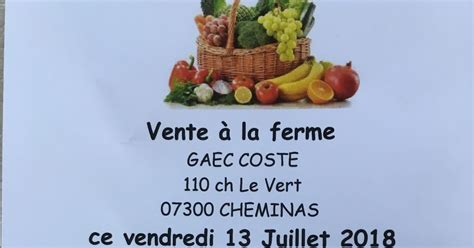 Gaec Coste à Cheminas