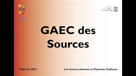 Gaec Des Sources à Tence