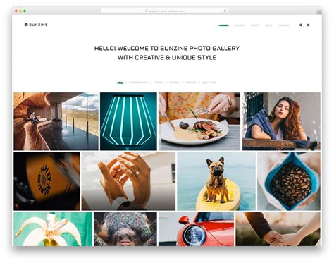 Gallery Site Template