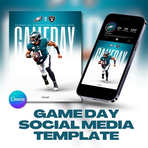 Game Day Post Template