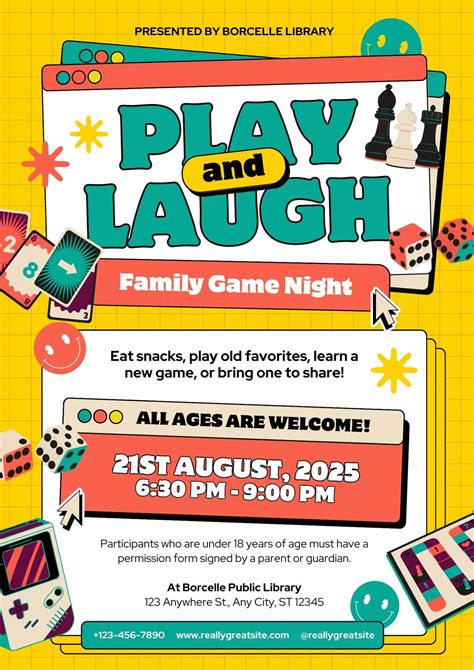Game Night Flyer Template