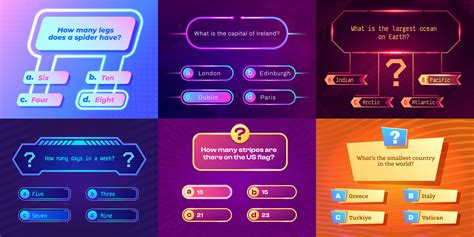 Game Show Question Template