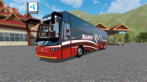 Tampilan Grafis Game Simulator Bus