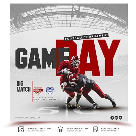 Gameday Post Template