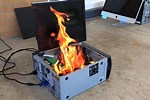 Gaming PC On Fire