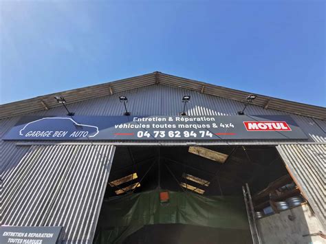 Garage Ben Auto à Vertaizon