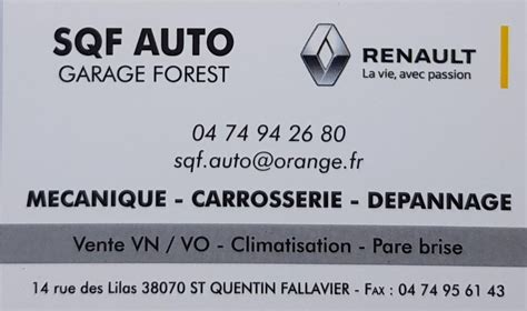 Garage Forest à Saint-Quentin-Fallavier