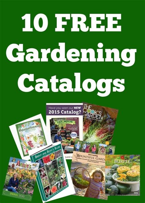 Garden Catalogs By Mail