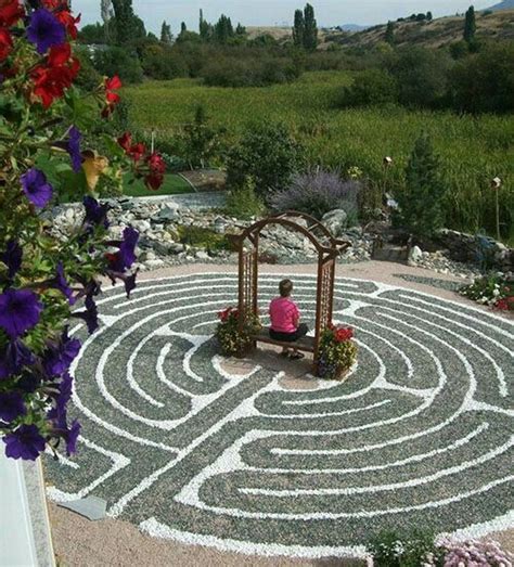 Garden Labyrinth Templates