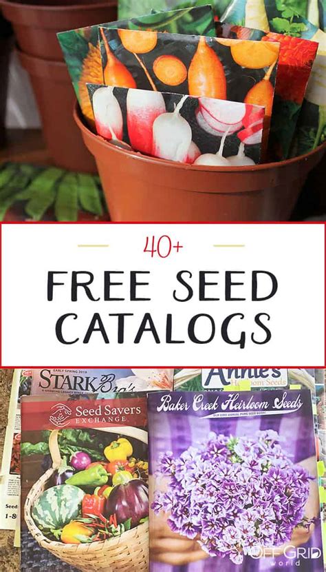 Garden Seed Catalogs Free