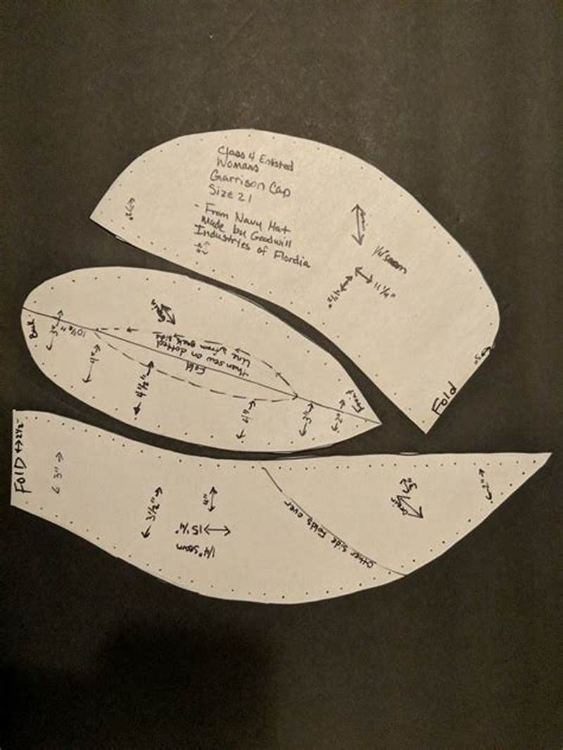 Garrison Cap Pattern