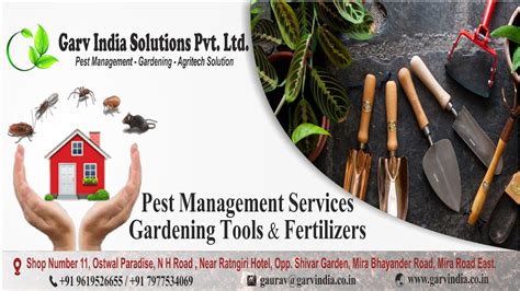 Garv India Solutions Pvt.Ltd.|Pest Control Services Mira Road / Mira Bhayandar