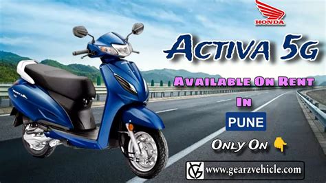 Gearz Vehicle Rental Scooty on Rent in Pune - Bike on rent in Pune