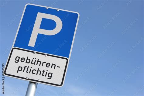 Gebührenpflichtiger Parkplatz