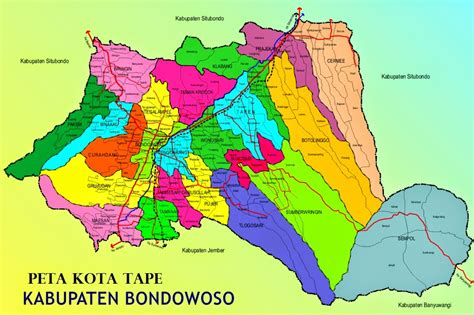 Geografi Kabupaten Bondowoso Jawa Timur