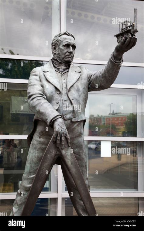 George Stephenson Statue Chesterfield Station