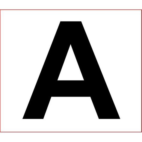 Giant Printable Letters