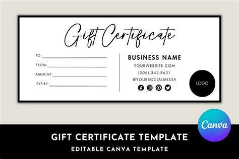 Gift Certificate Template Word
