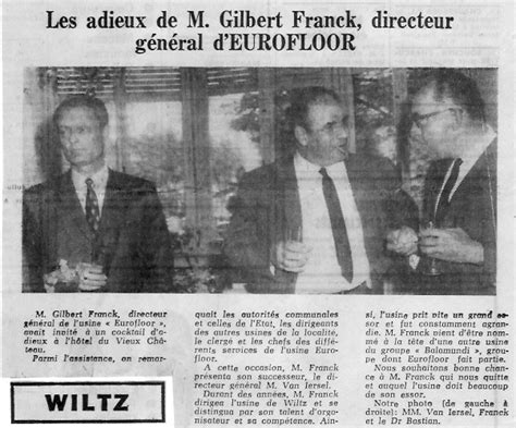 Gilbert Franck à Cossaye