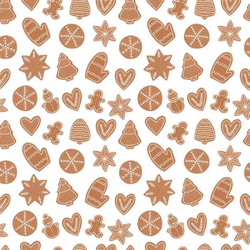 Gingerbread Cookie Pattern