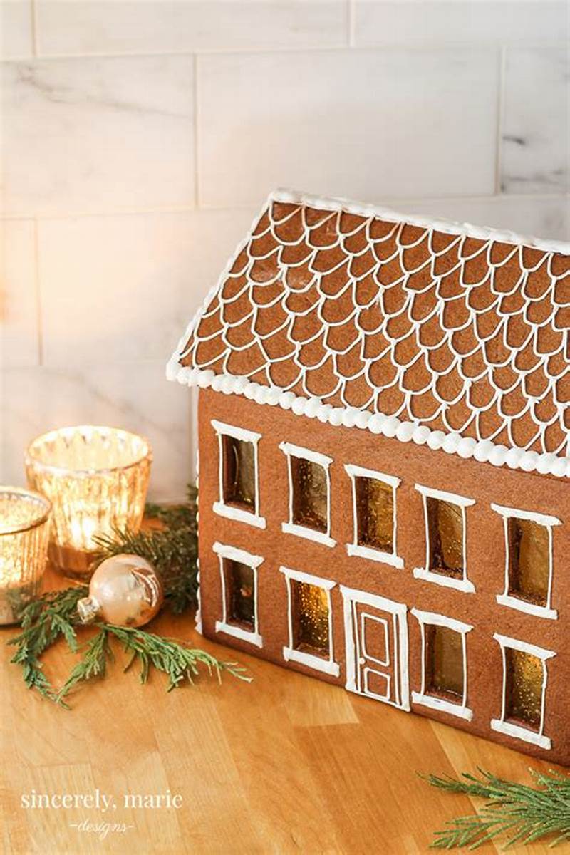Gingerbread Farmhouse Pattern