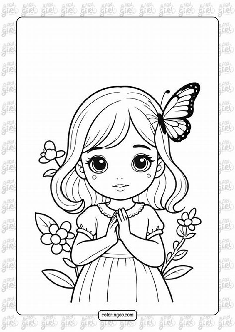 Girls Coloring Activity Pages To Print For Free