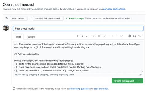Git Pr Template
