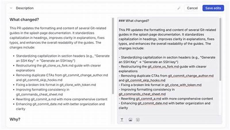 Github Pr Template Example