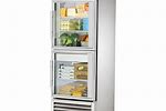 Glass Door Refrigerator Freezer Combo