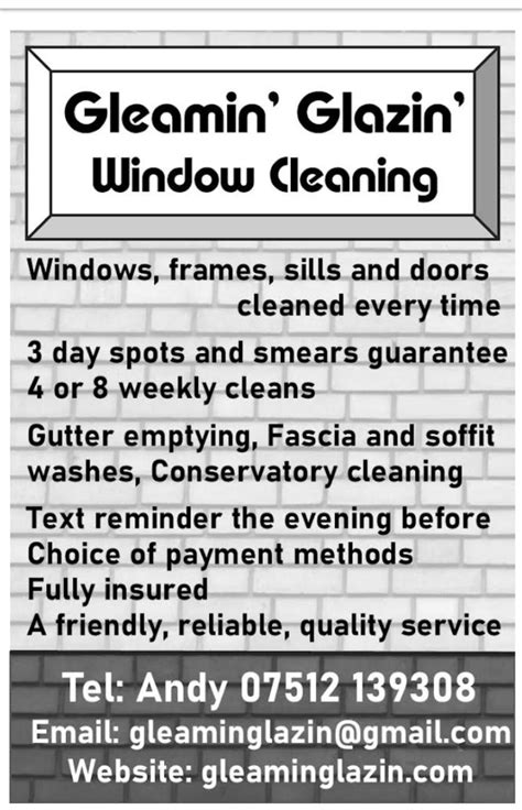 Gleamin' Glazin Window Cleaning