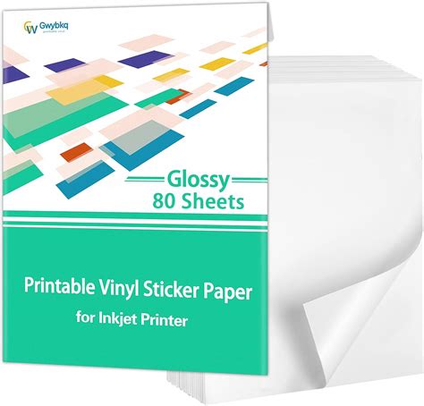 Glossy Printable Stickers