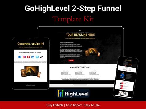 Go High Level Funnel Templates