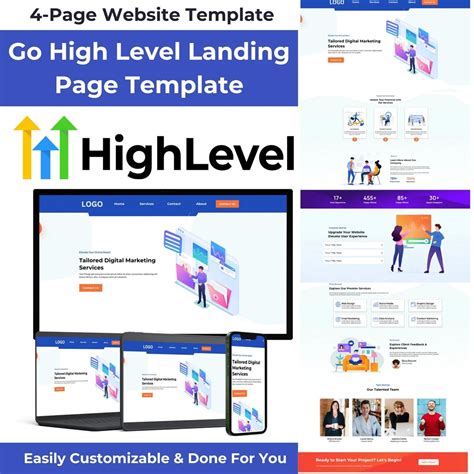 Go High Level Landing Page Template