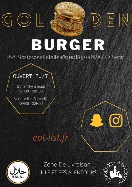 Golden Burger à Loos