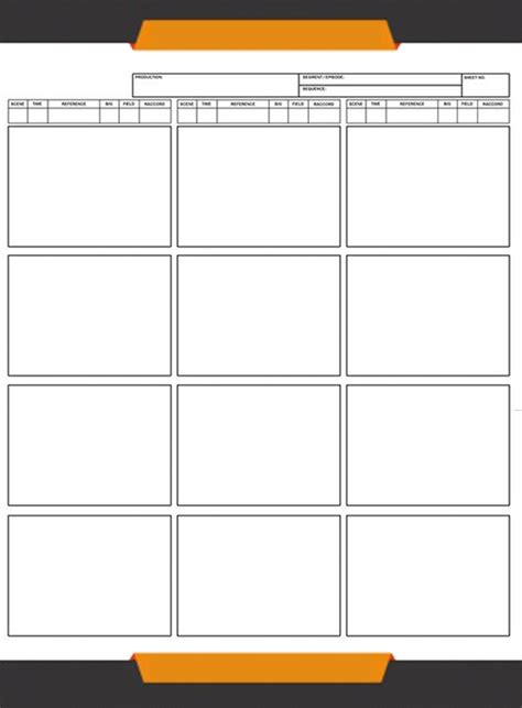 Google Doc Storyboard Template