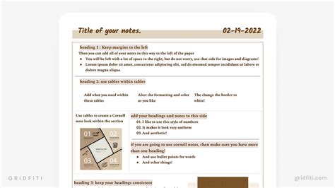 Google Docs Aesthetic Templates
