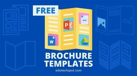 Google Docs Brochure Templates Free