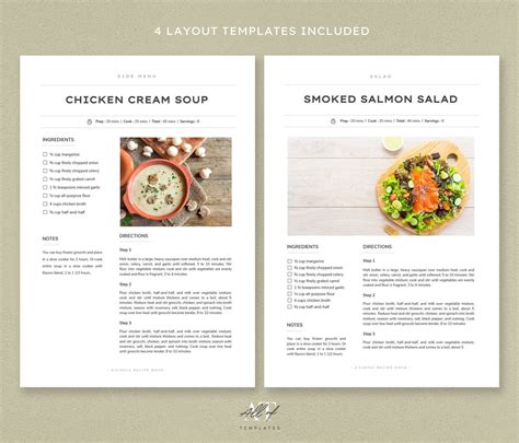 Google Docs Cookbook Template