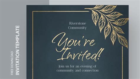 Google Docs Invitation Template