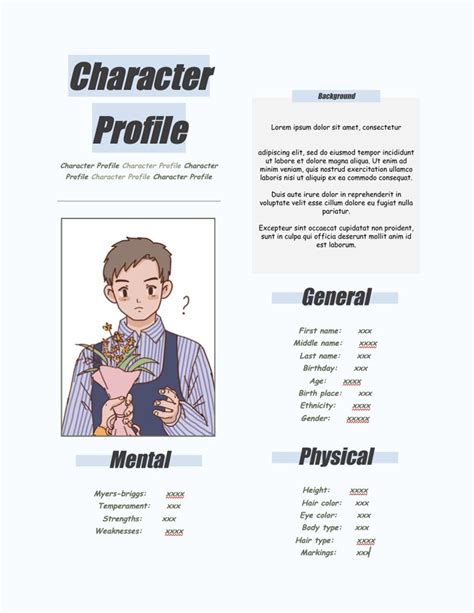 Google Docs Oc Templates