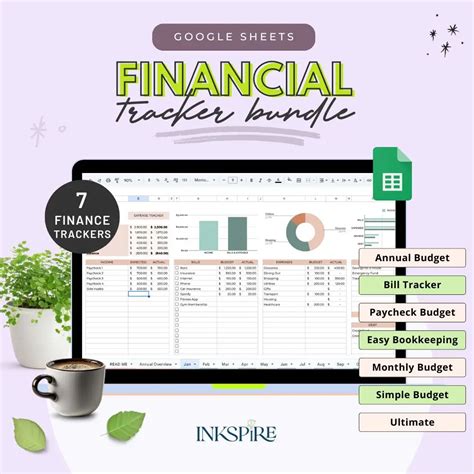 Google Sheets Financial Tracker Template