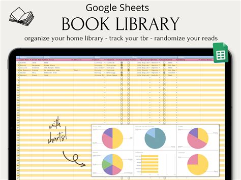 Google Sheets Library Catalog