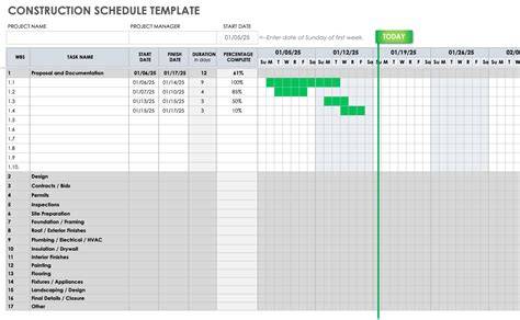 Google Sheets Staff Schedule Template