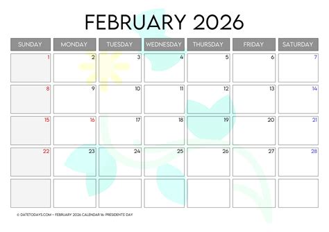 Google Show Me February Calendar