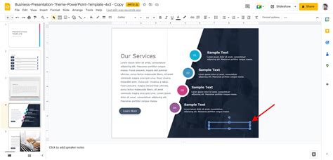 Google Slide Section Header Template