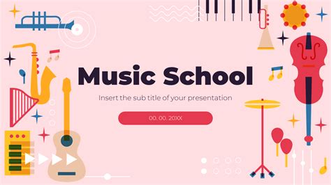 Google Slides Music Templates