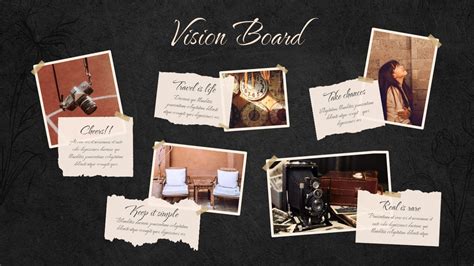 Google Slides Vision Board Template